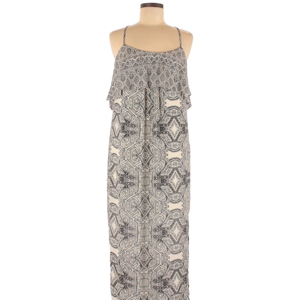 Anthropologie Vanessa Virginia Talitha Tier MAXI Size 10 US / UK 14 / EU…